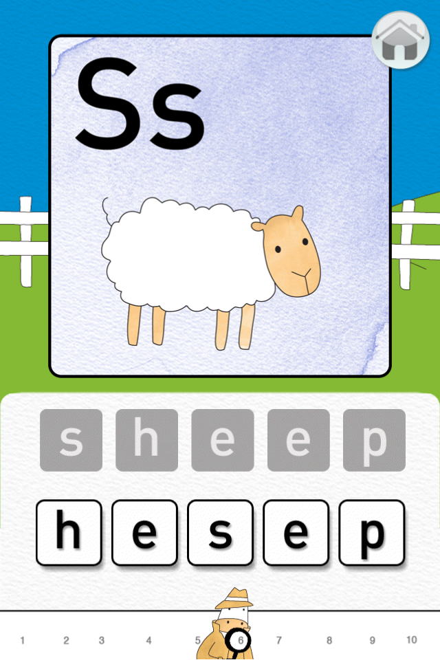 Screenshot Parenting’s Max Moo Spelling LITE Screenshot Parenting’s Max Moo Spelling LITE